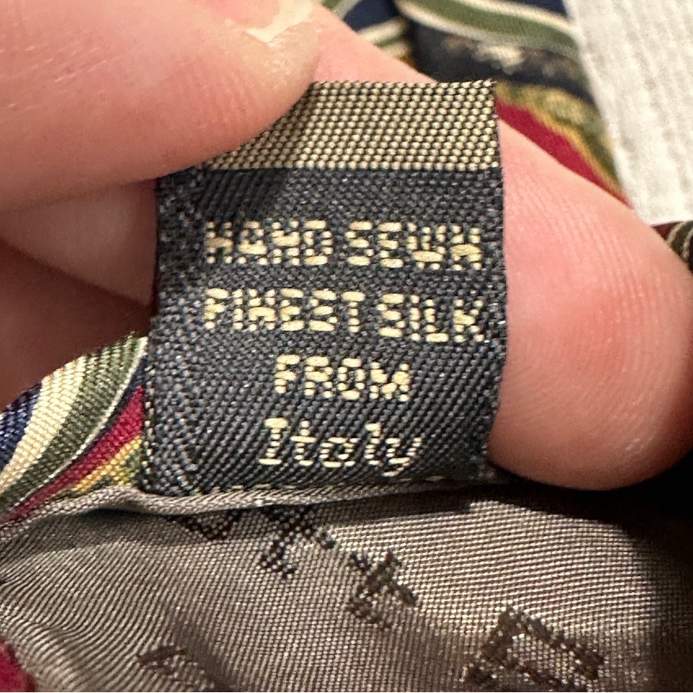 Vintage Talbott Studio/Robert Talbott 100% Silk N… - image 6